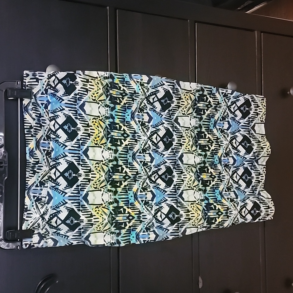 2b bebe Printed Cttn/spn Midi Skirt